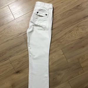 Women’s size 25 white pants- straight fit